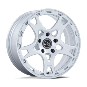 Black Rhino – KLAUE – Silver – 18″x8″ 20mm – All weather Wheels – BR402SX18805320